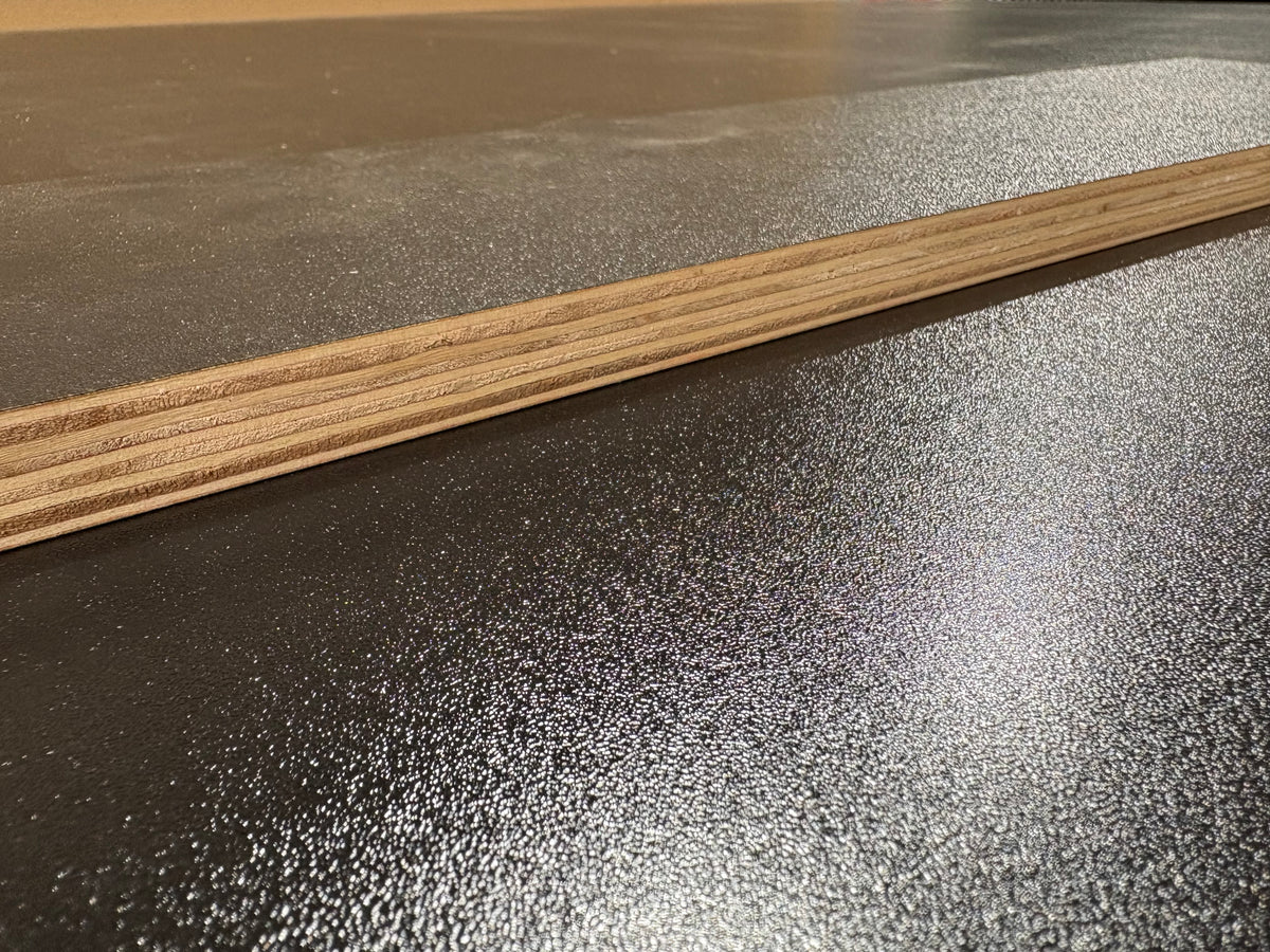 16mm Black Melamine Plywood 2440x1220x16mm