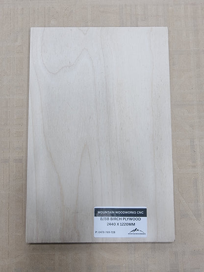 3mm B/BB BIRCH LASER PLY PRE CUT