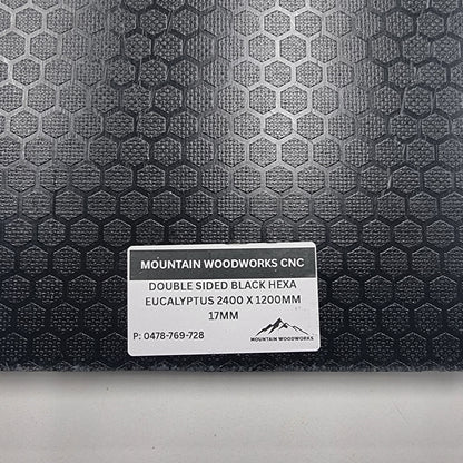 17mm BLACK DOUBLE SIDED HEXA PLY F17