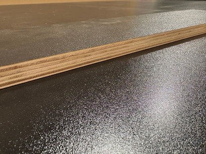 16mm Black Melamine Plywood 2440x1220x16mm
