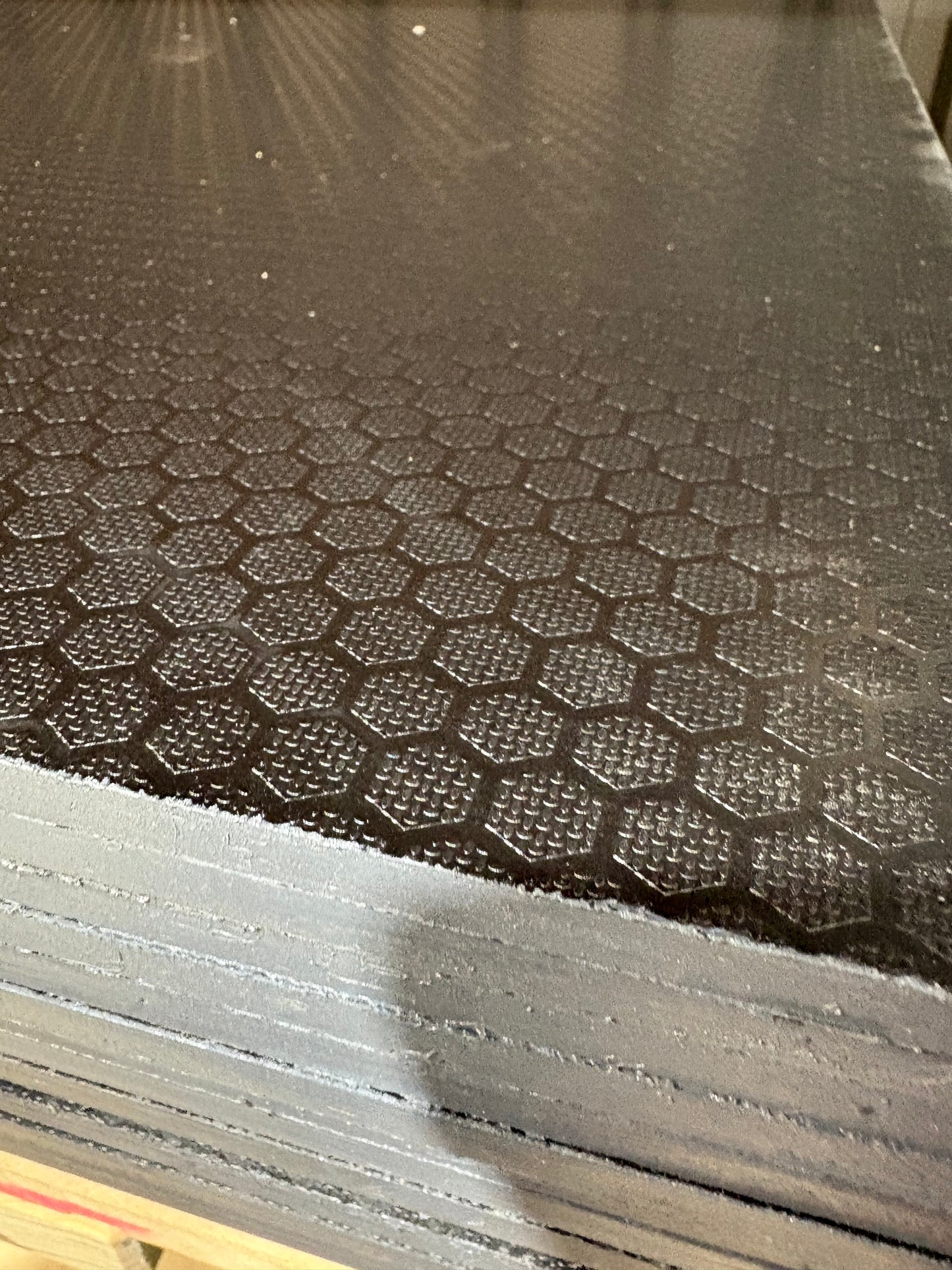 9mm BLACK DOUBLE SIDED HEXA PLY