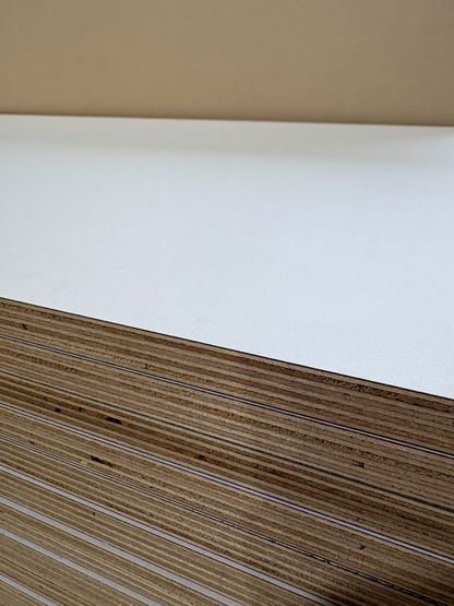 Birch 15mm White Melamine Plywood 2440x1220x15mm