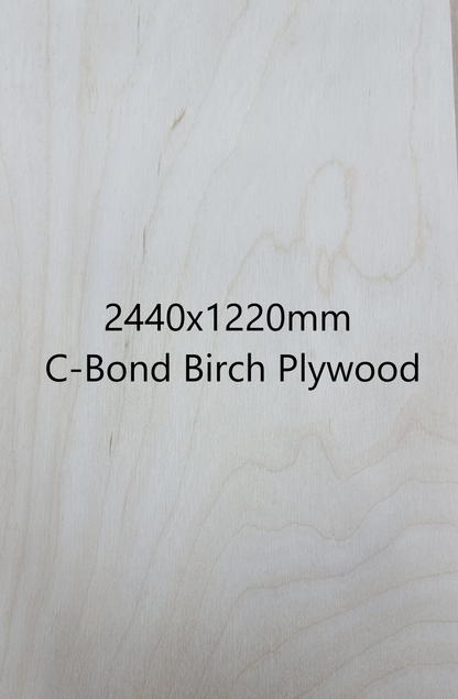 3mm B/BB BIRCH LASER PLY 2440 x 1220mm Full Sheet